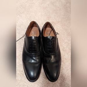 Salvatore Ferragamo Black calfskin Oxfords